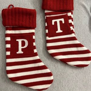 P Christmas Stocking